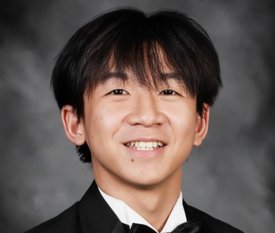 Jonathan in a senior portrait